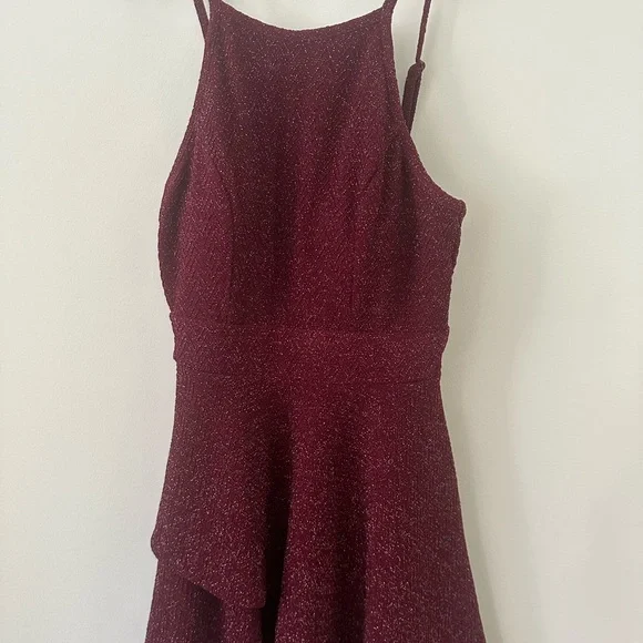 black halter bandage dress Black Halter Neck Cross-Strap Bandage Midi Dress Black / L main image 0